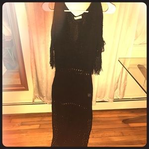 Black Bathing suit throw over